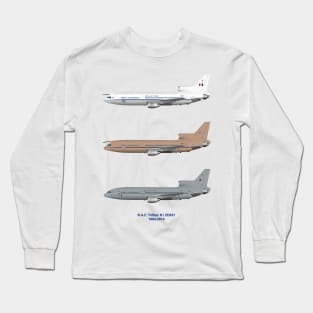 RAF Tristar ZD951 1984 to 2014 Long Sleeve T-Shirt